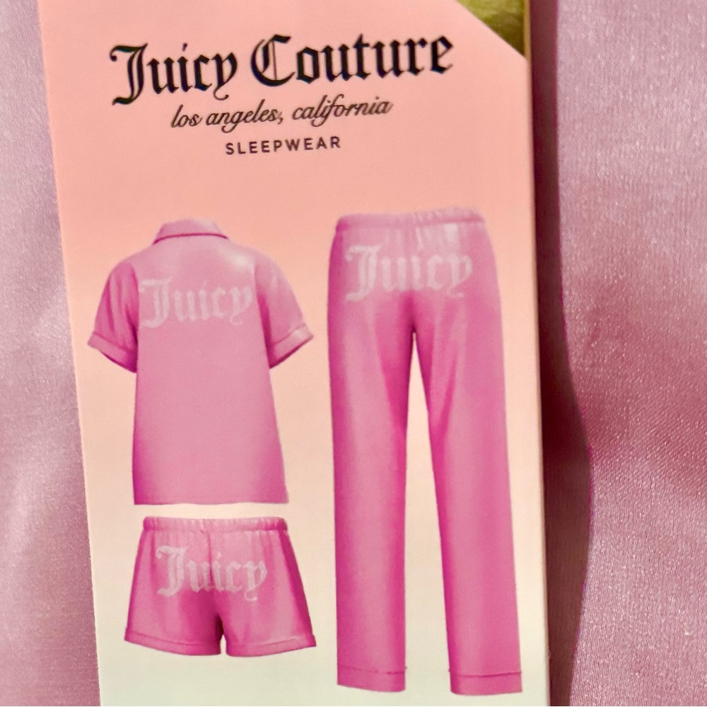 Juicy Couture Pink Pajama Set Intimates & Sleepwear